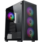 Resim Xigmatek EN41518 Gaming Z Odin 650W RGB Temperli Cam Mesh Panel Mid-T Oyuncu Bilgisayar Kasası 
