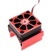 Resim Suofeng Traxxas Trx-4/6 İçin Uzaktan Kumandalı Rc Araç Motor Soğutma Fanı - Kırmızı 