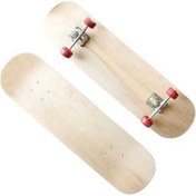 Resim Ganzhoushop Suntek Sanat Paten Kaykay Ahşap Güverte 72cm Tekerlekli Boş Çok Renkli 