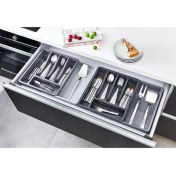 Resim Kayar Kaşıklık Organizeri - 3 Aşamalı Sürgülü - Sağ Sol Açılır 
