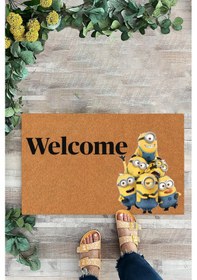 Resim Minnions, İç Ve Dış Kapı Önü Paspası, Desenli Paspas, Dekoratif 