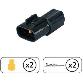 Resim Hyundai Oksijen Sensör Soketi Dişi 2 Pin Kablosuz 