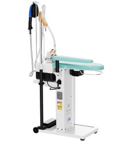 Resim Gazzella "tiny Mini" Kazanlı Tip Portatif Ütü Masası- Ayak Pedallı / Mağaza Tipi - 60 Cm Turkuaz 