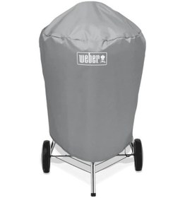 Resim Weber Grill Cover 7176 57cm Kömürlü Uyumlu Su & Uv Dayanıklı Polyester Cırtlı Sabitleme Kayışları-66 