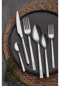 Resim Onon İnci 12 Kişilik 89 Parça Çatal Kaşık Bıçak Takımı 