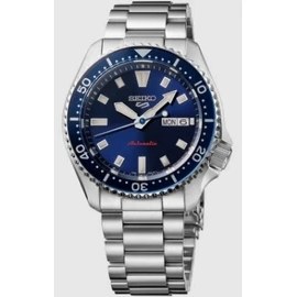 Resim Seiko5 Sports Skx Redux - Koniro Blue SRPL83K1 Otomatik Erkek Kol Saati 