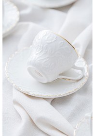 Resim Acar Elsa 6 Kişilik Çay Fincan Takımı 