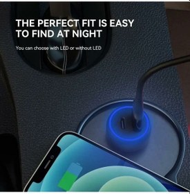 Resim Hepu Hp-778 Araç Çakmaklık Şarj Aleti 20 Watt+type-c İphone Kablolu 