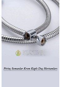 Resim Kustar Tokyo Krom Fonksiyonlu Robot Duş Seti Yağmurlama Tepeleme Duş Sistemleri %100 Pirinç Krom 