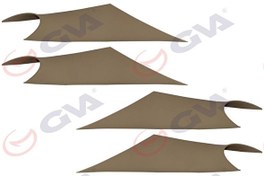 Resim IC KAPLAMA 4 PARCA SET BEJ BMW F30-F31-M3-F35 2013 GVA 9103615 OEM GVA