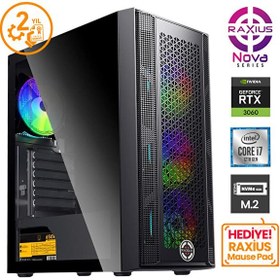 Resim Nova G1 i7 3060-27FF03 Intel Core i7 12700F 16 GB RAM 512 GB SSD-1 TB SSD RTX 3060 FreeDOS Gaming Bilgisayar 