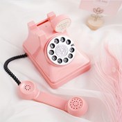 Resim Yaratıcı ve sevimli vintage telefon kedi bankası, hem erkekler hem de kızlar için uygun, çocuklar için ideal hediye, çocukların fotoğrafçılığı için mükemmel aksesuar, oda dekorasyonu ve fotoğraf çekme aksesuarları için ideal. 