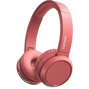 Resim Philips TAH4205RD Kablosuz Bluetoothlu Kırmızı Kulak Üstü Kulaklık 