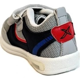 Resim Kinetix Hornet Fx Gri Cırtlı Bebe Erkek Çocuk Spor Ayakkabı 