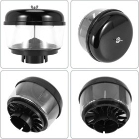 Resim Skyeyyt 3 Inç 77MM Su Tuzağı Şnorkel Kafası Ön Temiz Hava Akışı Araç Şnorkel Kafası Şnorkel Ram Kum Bardağı Toyota Nissans (Yurt Dışından) 