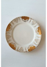 Resim Nurantik Kunst Kronach Exquisite Alman Pasta Tabağı Bej 