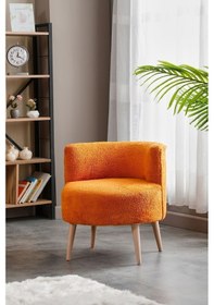 Resim Azra Mobilya Sydney Çay Seti Koltuk Takımı - Cafe, Ofis, Balkon, Kafe, Bahçe, Ofis, Salon Mobilyası Kiremit 