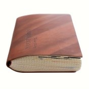Resim 1 Adet A5 Kareli Defter - 264 Sayfa Kalın 80GSM Kağıt Günlük, Elegant Minimalist Kapak (Bordo Benzeri Kahverengi), Okul, İş Seyahatleri ve Planlama İçin Taşınabilir Not Defteri & Hediye 