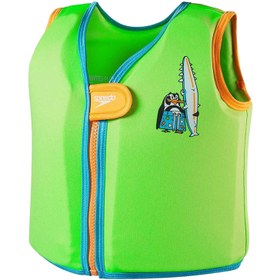 Resim Speedo Printed Float Vest Unisex Çocuk Yeşil Can Yeleği 