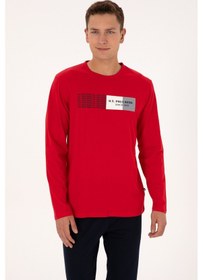 Resim U.s. Polo Assn. Erkek Kırmızı Pijama Takım 50318597-vr030 Kırmızı 