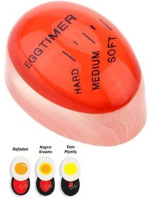 Resim Dublör Yumurta Zamanlayıcı Egg Timer Pişirme Haşlama Süresi Aparatı Zaman Ayarlama Göstergesi 