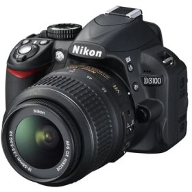 Resim Nikon D3100 18-55mm VR Kit 14.2 MP 3” LCD DSLR Dijital Fotoğraf Makinesi 