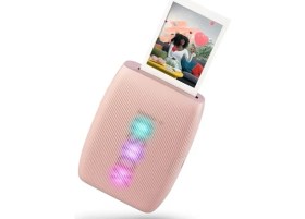 Resim Instax Mini Link 3 Pembe Akıllı Telefon Yazıcısı ve 10'lu Mini Film 