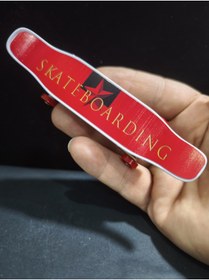 Resim enyatakı Kaykay modeli ızgaralı pürmüzlü alevli kaliteli metal tarz çakmak 