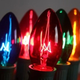 Resim Gae 7 W Renkli Tuz Lambası Ampulu - Gece Ampulu E14 Duy (5 Adet) Renkli Parfüm Ampul 