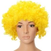Resim TE Dükkan Buğz Sarı Renk Peruk Saç 
