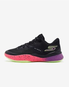 Resim Skechers Skx Nexus Erkek Siyah/mor/pembe Basketbol Ayakkabısı 253015 Bppk Siyah - Altın 
