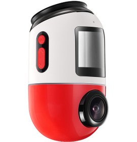 Resim 70mai X200 Omni 64GB 360° Dönebilen Araç İçi Kamera - Kırmızı & B 