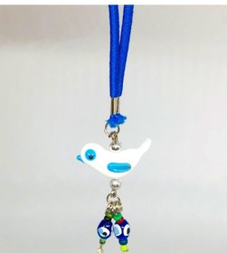 Resim Beyaz Kuş Figürlü Araba Süsü Araba Nazarlık Cam Aksesuar 