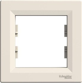 Resim Schneider EPH5800123 Asfora Tekli Çerçeve Krem 