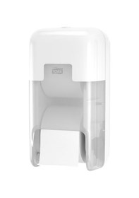 Resim Tork Optiserve Kartonsuz 2 Ruloluk Tuvalet Kağıdı Dispenseri Beyaz 558041 Beyaz 