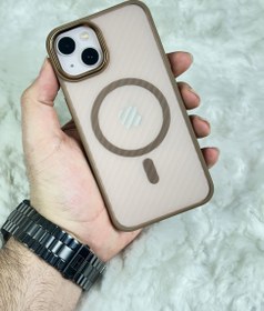 Resim iPhone 13 Magsafe Özellikli Kamera Çıkıntılı Yanları Silikon Line Kılıf 