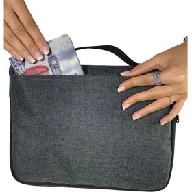 Resim Moserini Ipad 9. Nesil 10.2" 2021 Smart Slim Tablet Çantası - Gri 