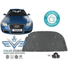 Resim Audi A6 C6 2005-2008 Arası Kaput Izolasyonu Keçesi 4F0863825C 