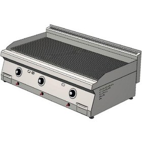Resim CSA Karacasan 120 cm 700 Seri Set Üstü Doğalgazlı Tam Kanallı Izgara 