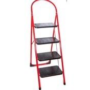 Resim Seçkin Kırmızı Siyah Ev Tipi 3 Basamaklı Merdiven (SB 103) 