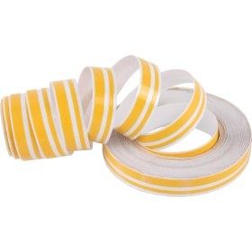 Resim Zszh 12MM x 9.8m Araba Kendinden Yapışkanlı Dekoratif Şerit Bant Hattı-Sarı (Yurt Dışından) 