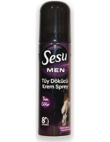 Resim Sesu Men Tüm Ciltler için Erkek Tüy Dökücü Krem Sprey 150 ML 