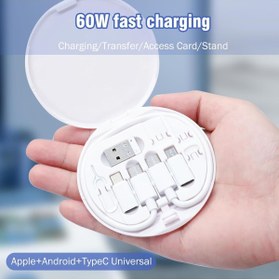 Resim farist Sn-06 3in1 Kablo Ve Kart Düzenleyici 