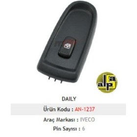 Resim Unıversal Cam Anahtarı İveco Daıly 06-12 Sağ Çerçeveli - Mcar-an1237 