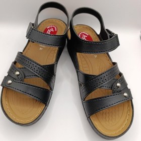 Resim Günlük Kadın Cırt Bantlı Sandalet Yumuşak Rahat Ortopedik Çok Renkli 