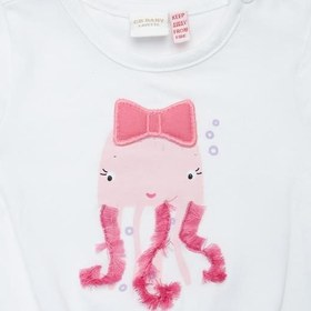 Resim Layette Bg Store Kız Bebek Beyaz Tshirt 23ss0lt7513 