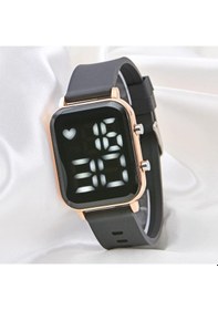 Resim Silikon Kordon Dijital Led Unisex Kol Saati Akıllı Saat Değildir. St-304105 