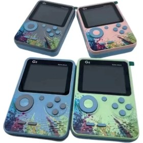 Resim MiraLive Game Box Oyun Konsolu 500 Retro Oyunlu Mini Taşınabilir 3 Inç 