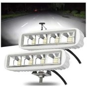 Resim Pazly 72w 2 Adet 15-24cm Led Aydınlatma Barları Sis Farklı 12v/24v Beyaz Ekskavatörler Yatlar Kamyonlar İçin 