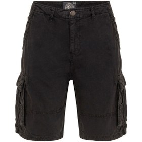 Resim Routefield Erkek Kargo Şort Clints Siyah 